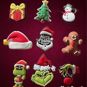 9PC Christmas Themed Croc Charm Set (Jibbitz)